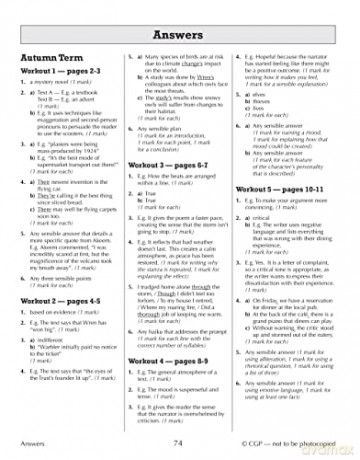 New KS3 Year 8 English 10-Minute Weekly Workouts (CGP KS3 10-Minute Tests) - CGP Books [KSIĄŻKA]