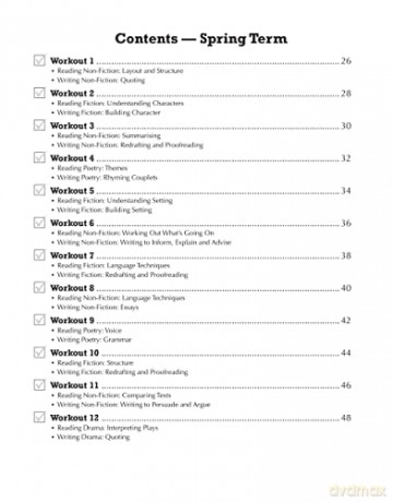 New KS3 Year 8 English 10-Minute Weekly Workouts (CGP KS3 10-Minute Tests) - CGP Books [KSIĄŻKA]