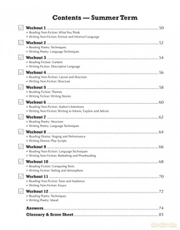 New KS3 Year 8 English 10-Minute Weekly Workouts (CGP KS3 10-Minute Tests) - CGP Books [KSIĄŻKA]