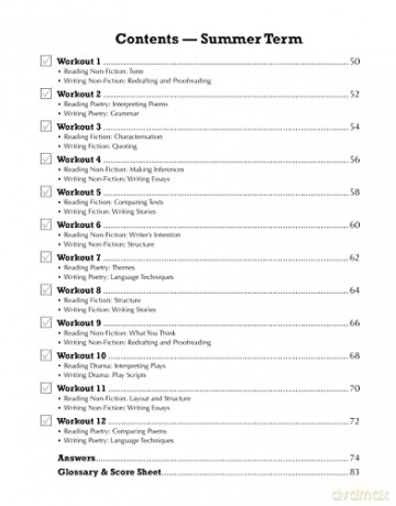 New KS3 Year 9 English 10-Minute Weekly Workouts (CGP KS3 10-Minute Tests) - CGP Books [KSIĄŻKA]