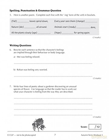 New KS3 Year 9 English 10-Minute Weekly Workouts (CGP KS3 10-Minute Tests) - CGP Books [KSIĄŻKA]