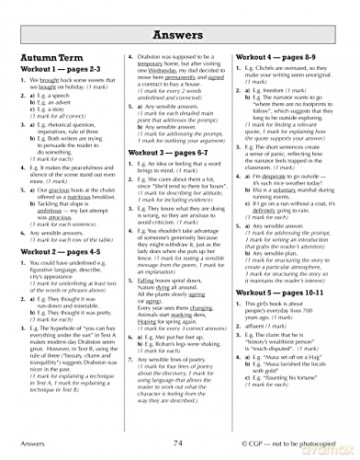 New KS3 Year 9 English 10-Minute Weekly Workouts (CGP KS3 10-Minute Tests) - CGP Books [KSIĄŻKA]