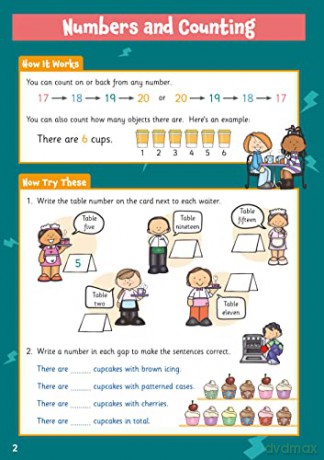 New Mental Maths Activity Book for Ages 5-6 (Year 1) (CGP KS1 Activity Books and Cards) - CGP Books [KSIĄŻKA]
