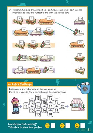 New Mental Maths Activity Book for Ages 5-6 (Year 1) (CGP KS1 Activity Books and Cards) - CGP Books [KSIĄŻKA]