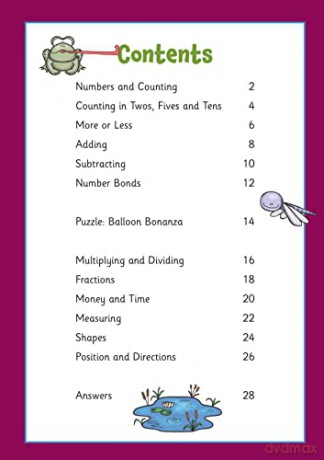 New Mental Maths Activity Book for Ages 5-6 (Year 1) (CGP KS1 Activity Books and Cards) - CGP Books [KSIĄŻKA]