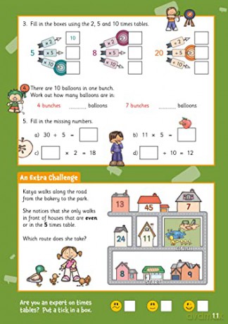 New Mental Maths Activity Book for Ages 6-7 (Year 2) (CGP KS1 Activity Books and Cards) - CGP Books [KSIĄŻKA]