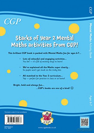 New Mental Maths Activity Book for Ages 6-7 (Year 2) (CGP KS1 Activity Books and Cards) - CGP Books [KSIĄŻKA]