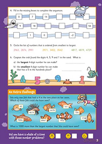 New Mental Maths Activity Book for Ages 8-9 (Year 4) (CGP KS2 Activity Books and Cards) - CGP Books [KSIĄŻKA]