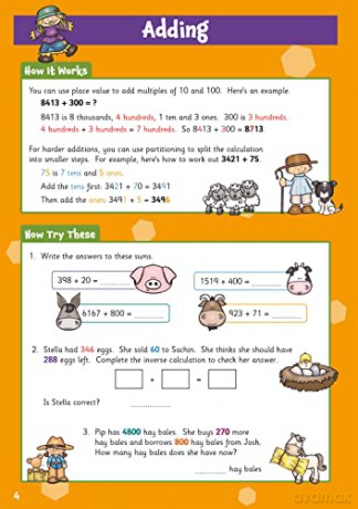 New Mental Maths Activity Book for Ages 8-9 (Year 4) (CGP KS2 Activity Books and Cards) - CGP Books [KSIĄŻKA]