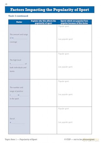 New OCR Cambridge National in Sport Studies: Course Booklets Pack (with Online Edition) (CGP Cambridge National) - CGP Books [KSIĄŻKA]