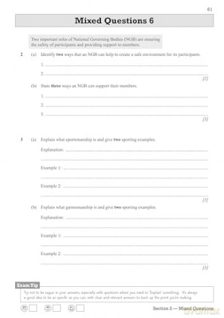 New OCR Cambridge National in Sport Studies: Exam Practice Workbook (CGP Cambridge National) - CGP Books [KSIĄŻKA]