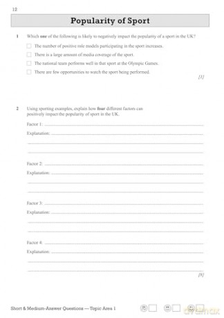 New OCR Cambridge National in Sport Studies: Exam Practice Workbook (CGP Cambridge National) - CGP Books [KSIĄŻKA]