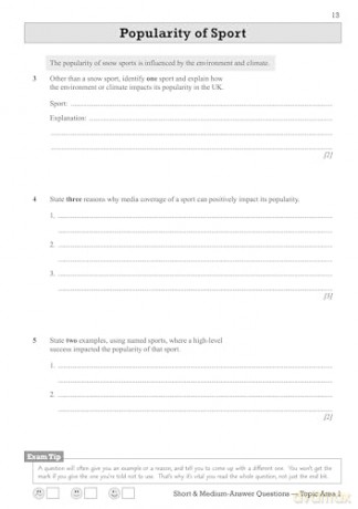 New OCR Cambridge National in Sport Studies: Exam Practice Workbook (CGP Cambridge National) - CGP Books [KSIĄŻKA]