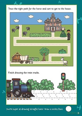 New Pen Control Wipe-Clean Activity Book for Ages 3-5 (with pen) (CGP Reception Activity Books and Cards) - CGP Books [KSIĄŻKA]