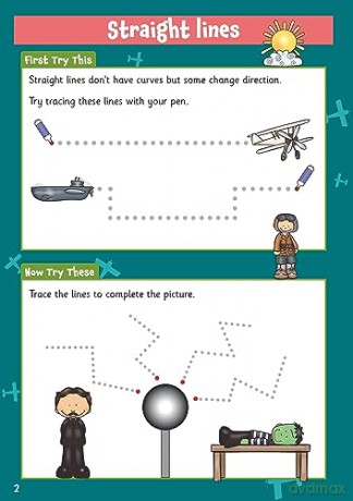 New Pen Control Wipe-Clean Activity Book for Ages 3-5 (with pen) (CGP Reception Activity Books and Cards) - CGP Books [KSIĄŻKA]