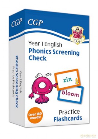 New Phonics Screening Check Flashcards - for the Year 1 test - CGP Books [KSIĄŻKA]
