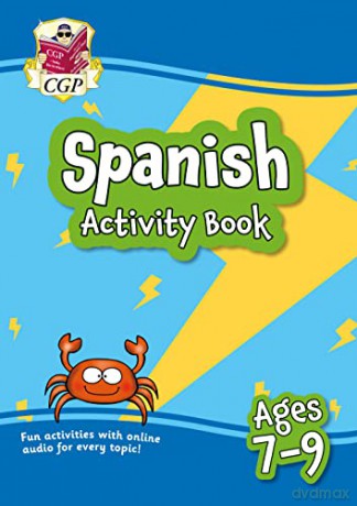 New Spanish Activity Book for Ages 7-9 (with Online Audio) (CGP KS2 Activity Books and Cards) - CGP Books [KSIĄŻKA]