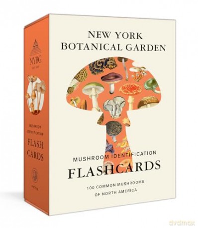 New York Botanical Garden Mushroom Identification Flashcards: 100 Common Mushrooms of North America - The New York Botanical Garden [KSIĄŻKA]