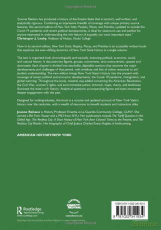 New York State: Peoples, Places, and Priorities: Peoples, Places, and Priorities: A Concise History with Sources - Joanne Reitano [KSIĄŻKA]