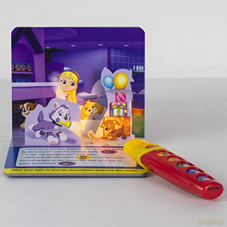 Nickelodeon PAW Patrol - Light the Way! A Little Flashlight Adventure Sound Book - PI Kids (Play-A-Sound) [KSIĄŻKA]