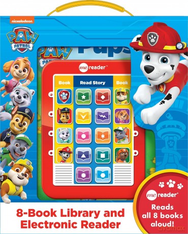 Nickelodeon Paw Patrol Chase, Skye, Marshall, and More! - Me Reader Electronic Reader and 8 Sound Book Library - PI Kids: Me Reader: Electronic Reader and 8-Book Library - Anglicized Version [KSIĄŻKA]