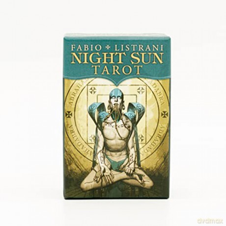 Night Sun Tarot - Mini Tarot: 78 full colour mini tarot cards and instructions - Fabio Listrani [KSIĄŻKA]