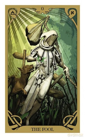 Night Sun Tarot - Mini Tarot: 78 full colour mini tarot cards and instructions - Fabio Listrani [KSIĄŻKA]