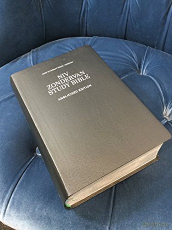 NIV Zondervan Study Bible (Anglicised): Leather - New International Version [KSIĄŻKA]