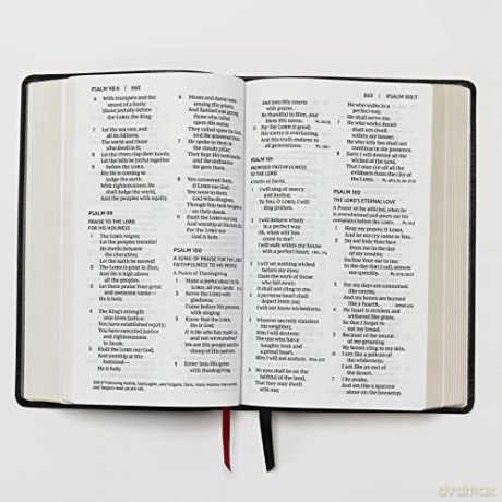 NKJV, End-of-Verse Reference Bible, Compact, Leathersoft, Black, Red Letter, Comfort Print: Holy Bible, New King James Version - Thomas Nelson [KSIĄŻKA]