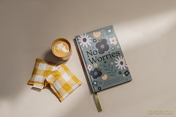 No Worries: A Guided Journal to Help You Calm Anxiety, Relieve Stress, and Practice Positive Thinking Each Day - Blue Star Press [KSIĄŻKA]