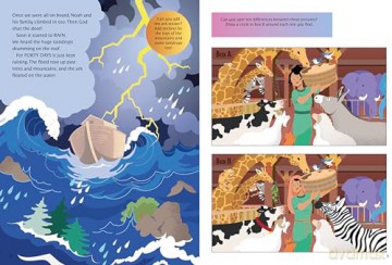 Noah's Ark Activity Sticker Book: Stickers, puzzles and colouring - Suzy Senior [KSIĄŻKA]