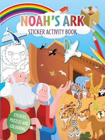 Noah's Ark Activity Sticker Book: Stickers, puzzles and colouring - Suzy Senior [KSIĄŻKA]