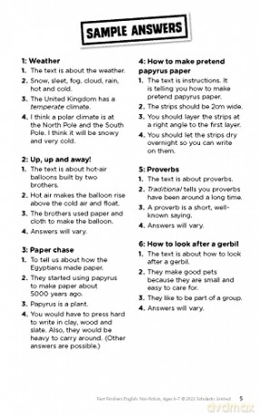 Non-fiction comprehension challenge cards for gifted readers Ages 6-7 to help master reading skills. (Fast Finishers English) - Shelley Welsh [KSIĄŻKA]