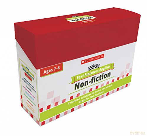 Non-fiction comprehension challenge cards for gifted readers Ages 7-8 to help master reading skills. (Fast Finishers English) - Jane Wood [KSIĄŻKA]