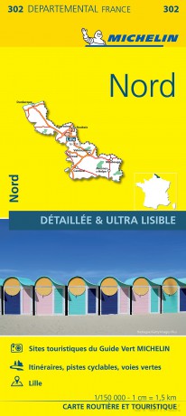 Nord - Michelin Local Map 302 - Michelin [KSIĄŻKA]