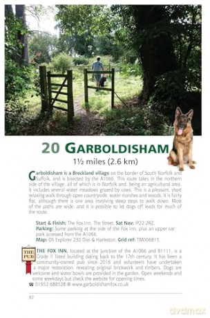 Norfolk Dog Friendly Pub Walks: 20 Circular Walks That Are Perfect For Your Dog Plus Great Pubs Where They're Welcome - Angela Youngman [KSIĄŻKA]