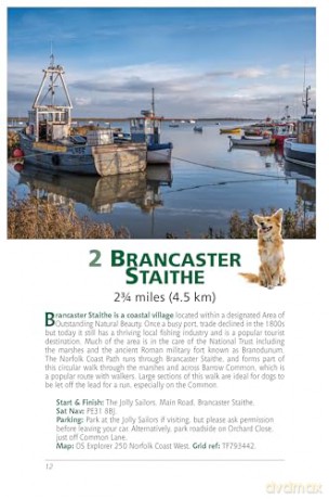Norfolk Dog Friendly Pub Walks: 20 Circular Walks That Are Perfect For Your Dog Plus Great Pubs Where They're Welcome - Angela Youngman [KSIĄŻKA]