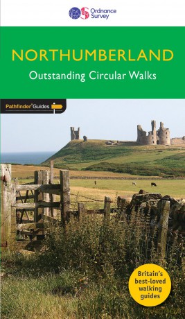 Northumberland Pathfinder Walking Guide | Ordnance Survey | 28 Outstanding Circular Walks | Hill walking | Hadrian's Wall | History | Wildlife | Natural Beauty (Pathfinder Guides) - Sarah Hart [KSIĄŻKA]