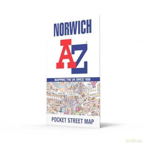 Norwich A-Z Pocket Street Map - A-Z Maps [KSIĄŻKA]