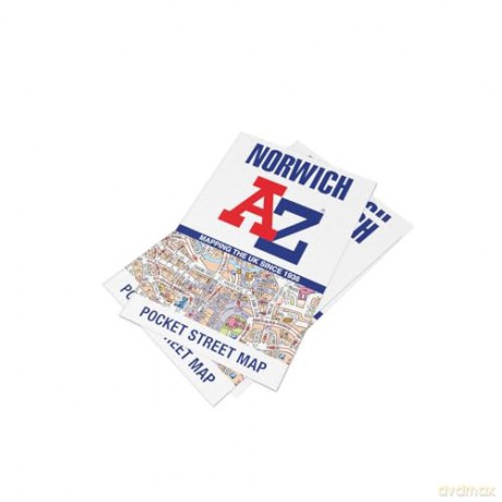Norwich A-Z Pocket Street Map - A-Z Maps [KSIĄŻKA]