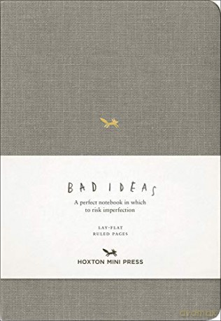 Notebook for Bad Ideas - Grey/Lined, A: A Perfect Notebook in Which to Risk Imperfection - Hoxton Mini Press [KSIĄŻKA]