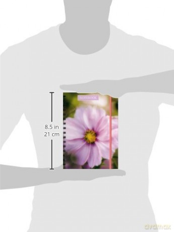 Notebook Pink Cosmos: 128 Page Fine Line Notebook (Notebooks) - Peony Press [KSIĄŻKA]