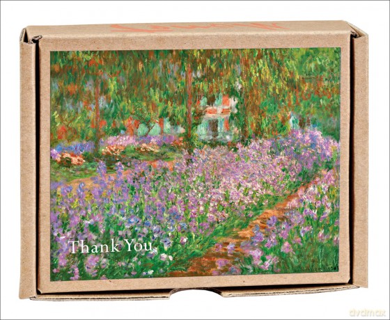 Notecards - Monet GreenThanks - Claude Monet [KSIĄŻKA]