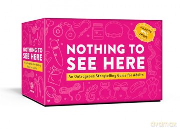 Nothing to See Here: A Storytelling Card Game for Adults - Yuxin Gao [KSIĄŻKA]