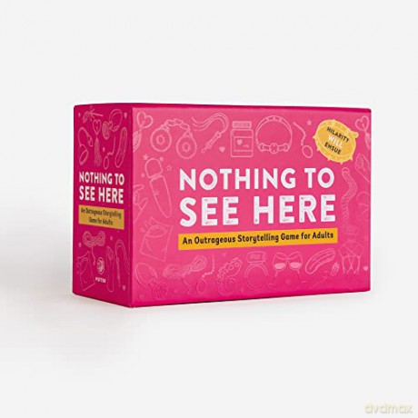 Nothing to See Here: A Storytelling Card Game for Adults - Yuxin Gao [KSIĄŻKA]
