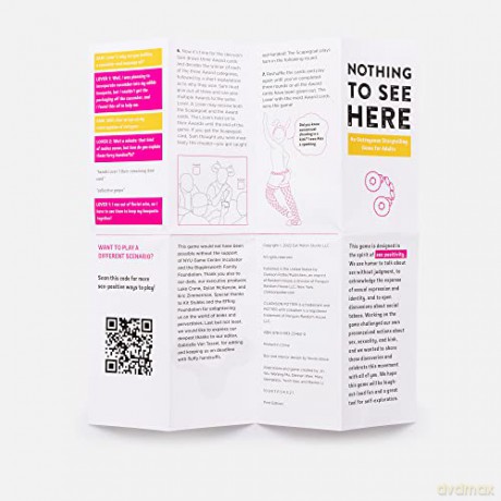 Nothing to See Here: A Storytelling Card Game for Adults - Yuxin Gao [KSIĄŻKA]