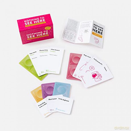 Nothing to See Here: A Storytelling Card Game for Adults - Yuxin Gao [KSIĄŻKA]