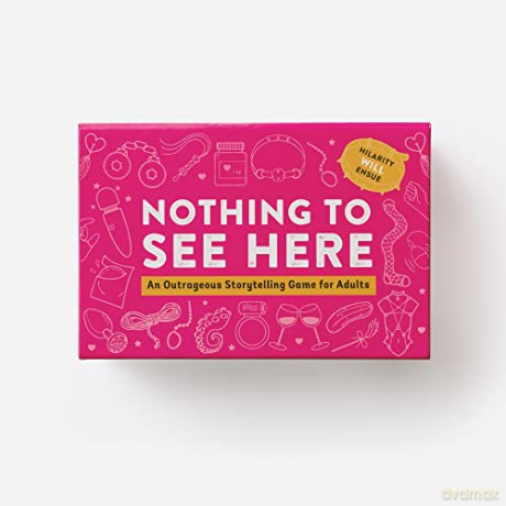 Nothing to See Here: A Storytelling Card Game for Adults - Yuxin Gao [KSIĄŻKA]