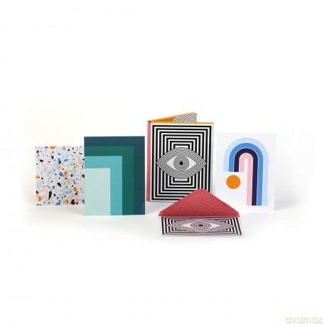 Now House by Jonathan Adler Assorted Thank You Notecard Set - Galison [KSIĄŻKA]