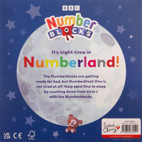 Numberblocks: Countdown to Bed - Numberblocks [KSIĄŻKA]